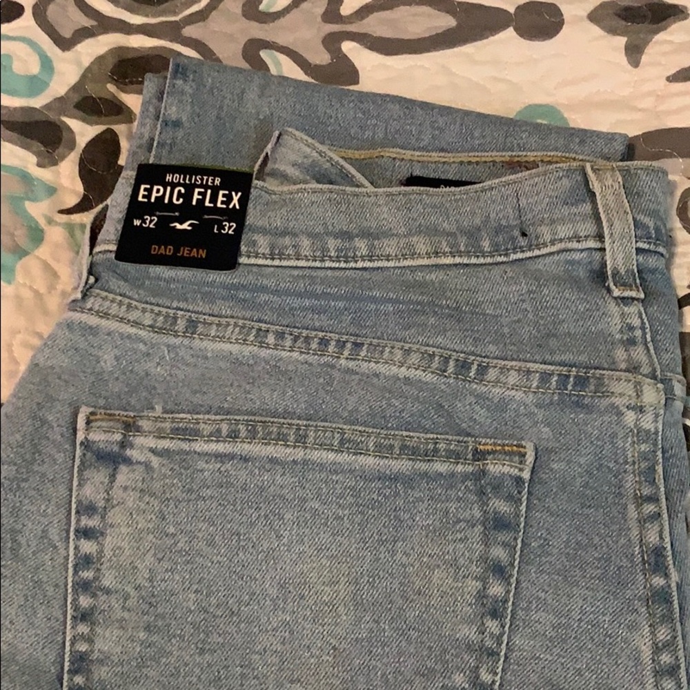 Hollister dad jeans